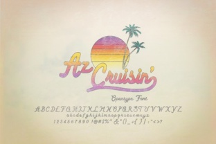 AZ Cruisin Font for Summer-Themed Web Design