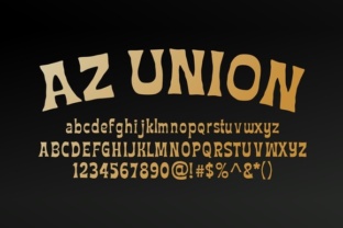 AZ Union Font for Retro-Inspired Branding and Campaigns
