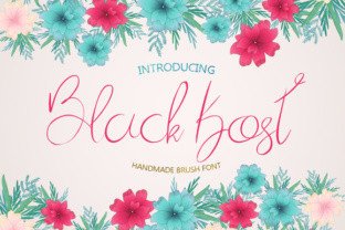 Black Kost: A Handmade Script Font for Impactful Branding and Campaigns
