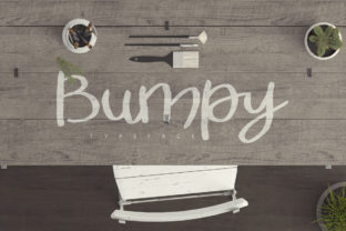Bumpy: A Cute Hand-Drawn Font for Editorial Design