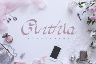 Cinthia – A Handwritten Font for Elegant Branding