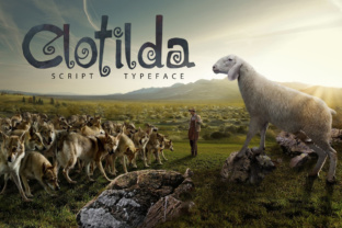 Clotilda Font for Handmade Creations and More