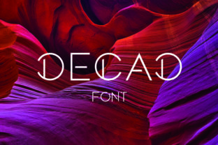 Decad: A Modern Sans Serif Font for Digital Branding and Web Design