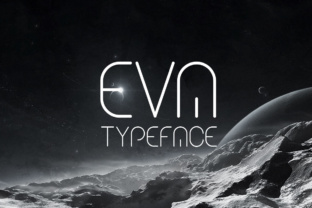 Eva Typeface for Modern Craft and Design Projects