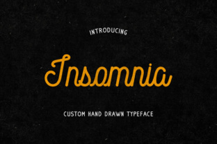 Insomnia: A Script Font for Elegant Editorial Design