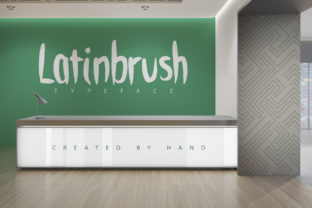 Latinbrush Font: A Hand-Painted Script for Designers