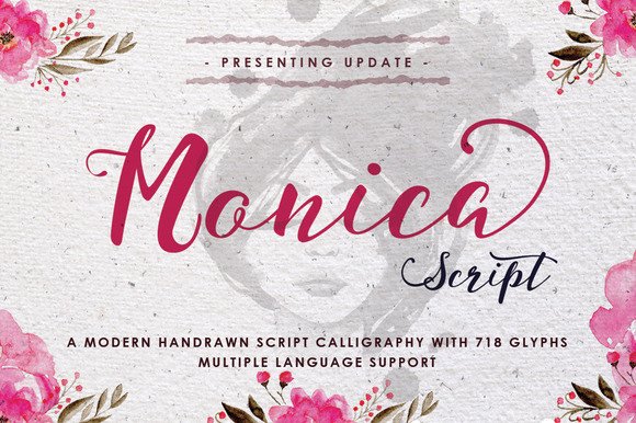 Monica – A Timeless Script Font for Digital Design