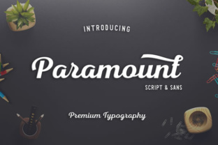 Paramount: A Script Font That Elevates Your Brand