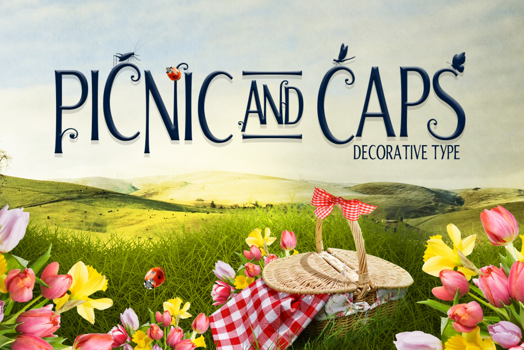 Picnic Caps: A Versatile Sans Serif Font for Creative Design