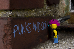 Punks and Skins: A Playful Font for Bold Branding