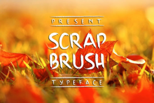 Scrap Brush: A Script Font for Authentic Branding