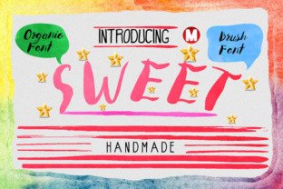 Sweet: A Handmade Font for Creative Makers