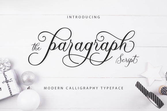 The Paragraph Script: A Timeless Font for Handmade Creations