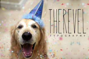 Therevel: A Fun Stretched Sans Font for Editorial Design