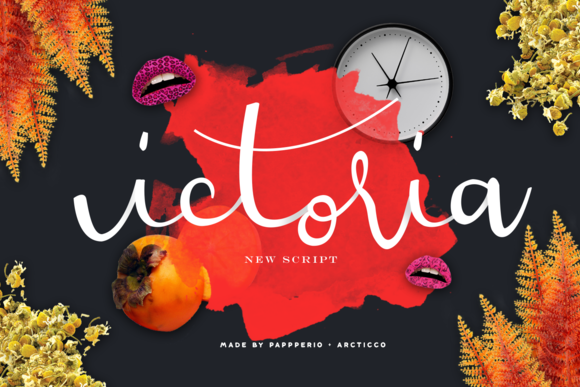 Victoria Script: A Handwritten Font for Elegant Design