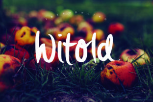 Witold: A Handbrushed Font for Elegant Branding