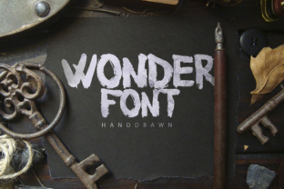 Wonder: A Handbrushed Font for Authentic Branding